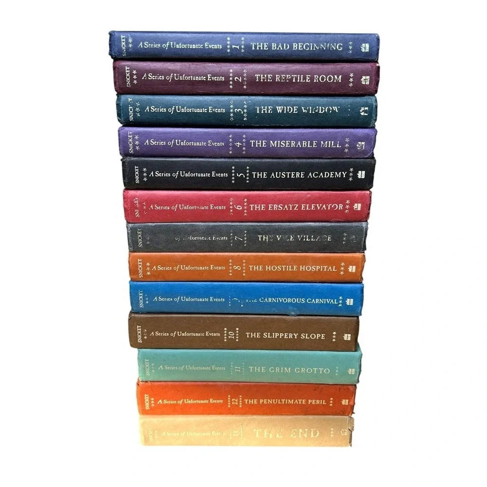 Lemony Snicket Series of Unfortunate Events Complete 13 Book Set 1st Ed HC